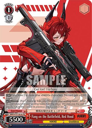 Fang on the Battlefield, Red Hood - NIK/S117-TE19TD - Trial Deck