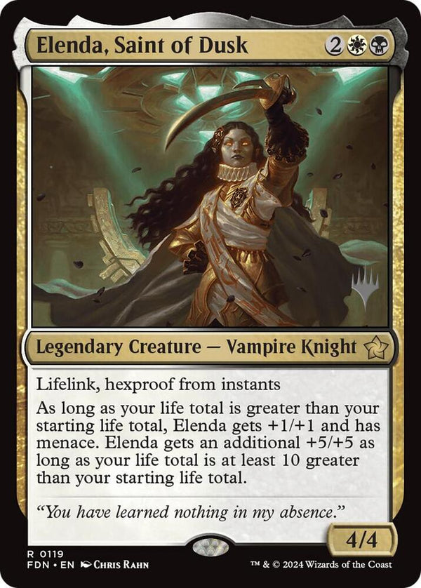 Elenda, Saint of Dusk - Promo Pack (FDN)