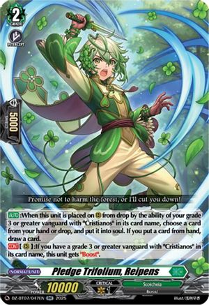 Pledge Trifolium, Reipens - DZ-BT07/047EN - Double Rare