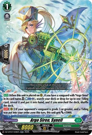 Argo Siren, Synell - DZ-BT07/048EN - Double Rare