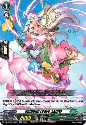 Volubile Leave, Lathyl - DZ-BT07/049EN - Double Rare