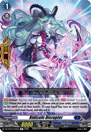 Ridicule Disrupter - DZ-BT07/076EN - Rare