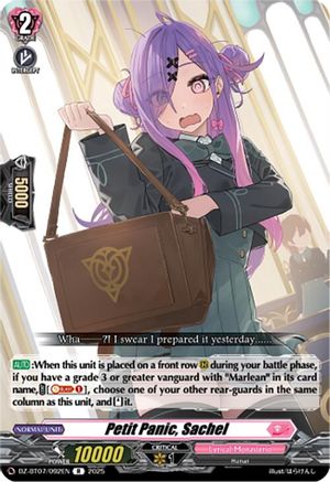Petit Panic, Sachel - DZ-BT07/092EN - Rare