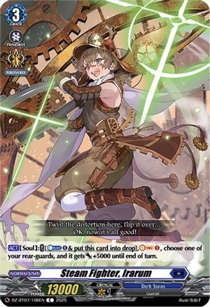 Steam Fighter, Irarum - DZ-BT07/106EN - Common