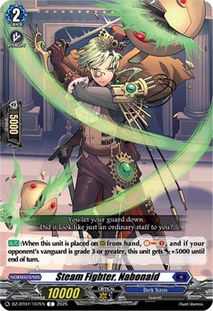Steam Fighter, Nabonaid - DZ-BT07/107EN - Common