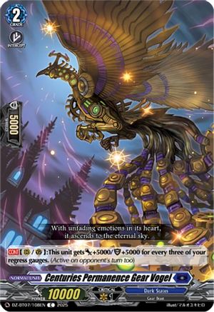 Centuries Permanence Gear Vogel - DZ-BT07/108EN - Common