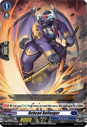 Behead Bullanger - DZ-BT07/113EN - Common