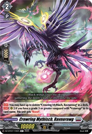 Crowring Mythisch, Ravnorowg - DZ-BT07/116EN - Common