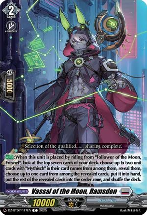 Vassal of the Moon, Ramsden - DZ-BT07/117EN - Common