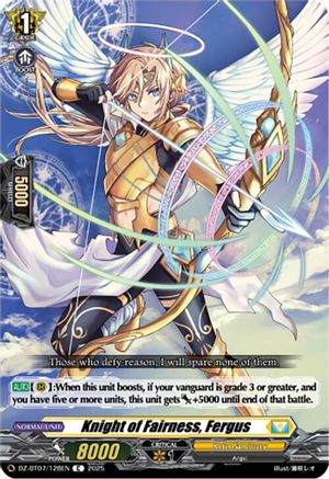 Knight of Fairness, Fergus - DZ-BT07/128EN - Common