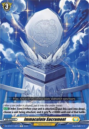 Immaculate Sacrament - DZ-BT07/132EN - Common