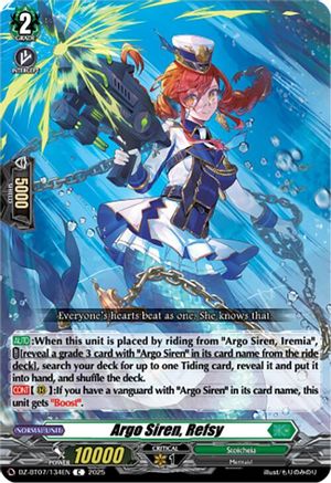 Argo Siren, Refsy - DZ-BT07/134EN - Common