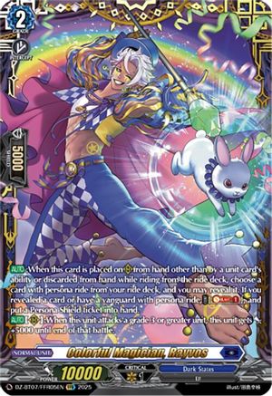 Colorful Magician, Rayvos (FFR) - DZ-BT07/FFR05EN - Double Frame Rare