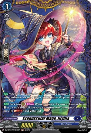 Crepuscular Mage, Illyllia (FR) - DZ-BT07/FR15EN - Frame Rare