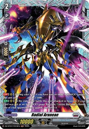 Radial Araneae (FR) - DZ-BT07/FR19EN - Frame Rare