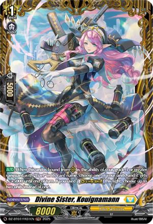 Divine Sister, Kouignamann (FR) - DZ-BT07/FR31EN - Frame Rare