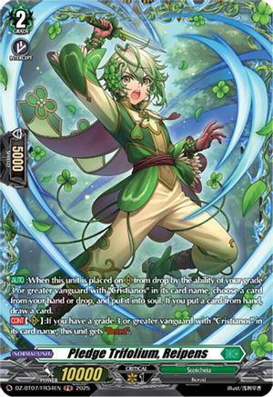 Pledge Trifolium, Reipens (FR) - DZ-BT07/FR34EN - Frame Rare