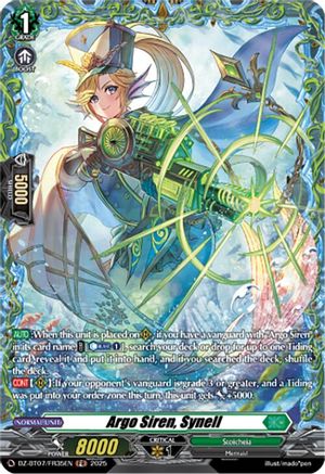 Argo Siren, Synell (FR) - DZ-BT07/FR35EN - Frame Rare