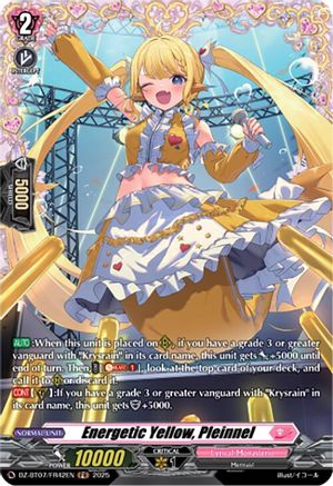 Energetic Yellow, Pleinnel (FR) - DZ-BT07/FR42EN - Frame Rare