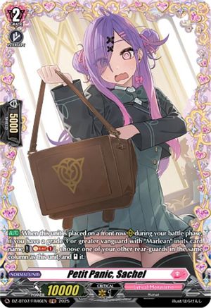 Petit Panic, Sachel (FR) - DZ-BT07/FR46EN - Frame Rare