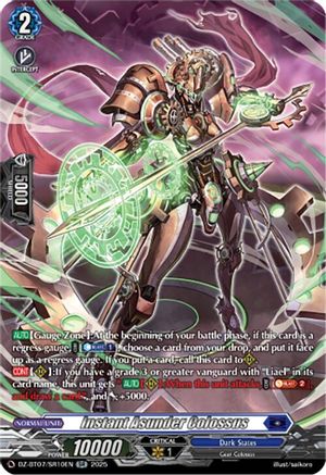 Instant Asunder Colossus (SR) - DZ-BT07/SR10EN - Silver Rare