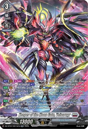 Keeper of the Moon Gate, Veissrugr (SR) - DZ-BT07/SR15EN - Silver Rare