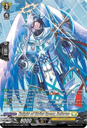 Knight of Strict Spear, Seivrus (SR) - DZ-BT07/SR24EN - Silver Rare