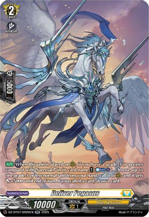 Deliver Pegasus (SR) - DZ-BT07/SR26EN - Silver Rare