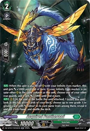Acquired Pantheraad (SR) - DZ-BT07/SR30EN - Silver Rare