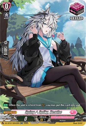 SpinySpiky, Heathe (SR) - DZ-BT07/SR43EN - Silver Rare