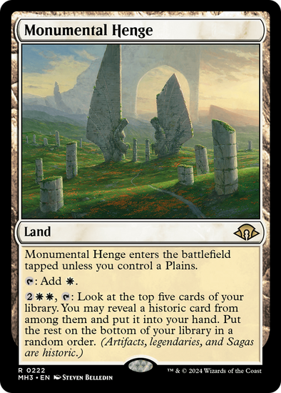 Monumental Henge (MH3)