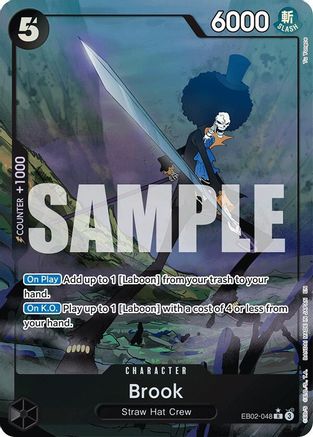 Brook (Alternate Art) - EB02-048 - Rare