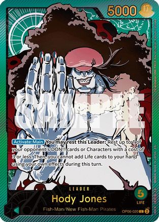 Hody Jones (SPR) - OP06-020 - Leader