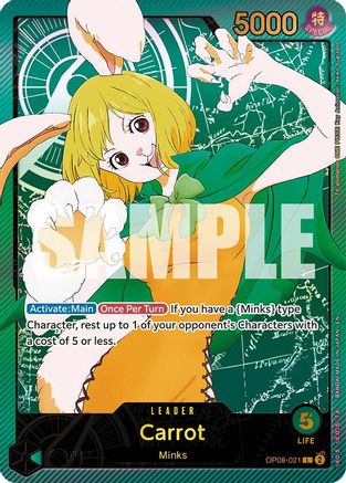 Carrot (SPR) - OP08-021 - Leader