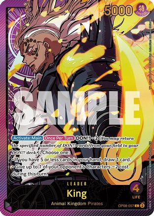 King (SPR) - OP08-057 - Leader