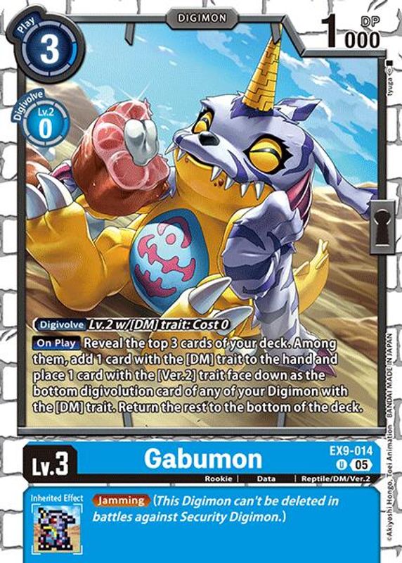 Gabumon - EX9-014 - Uncommon