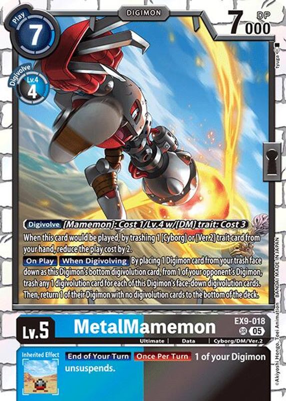 MetalMamemon - EX9-018 - Super Rare