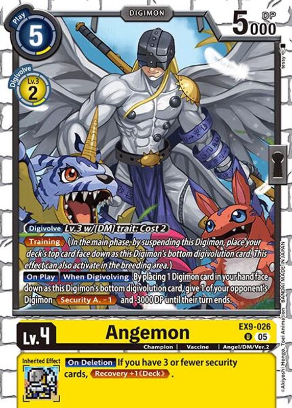 Angemon - EX9-026 - Uncommon