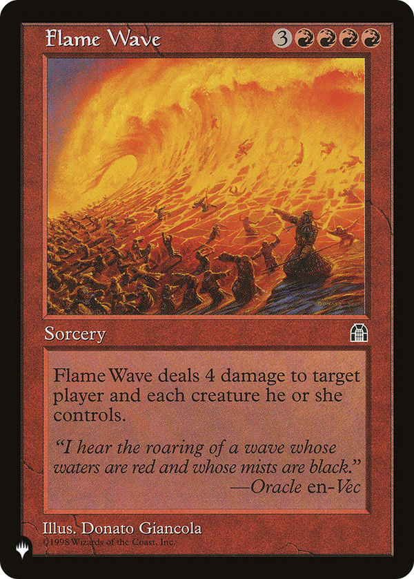 Flame Wave - STH Reprint (PLST)