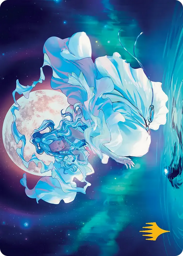 Yue, the Moon Spirit (007) - Art Series (Gold-Stamped Signature) (ATLA)