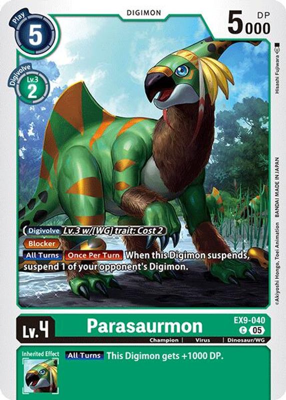 Parasaurmon - EX9-040 - Common
