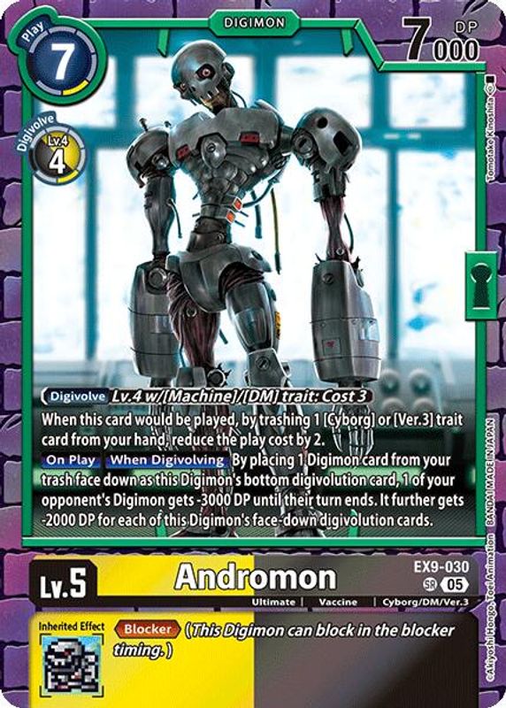 Andromon - EX9-030 - Super Rare