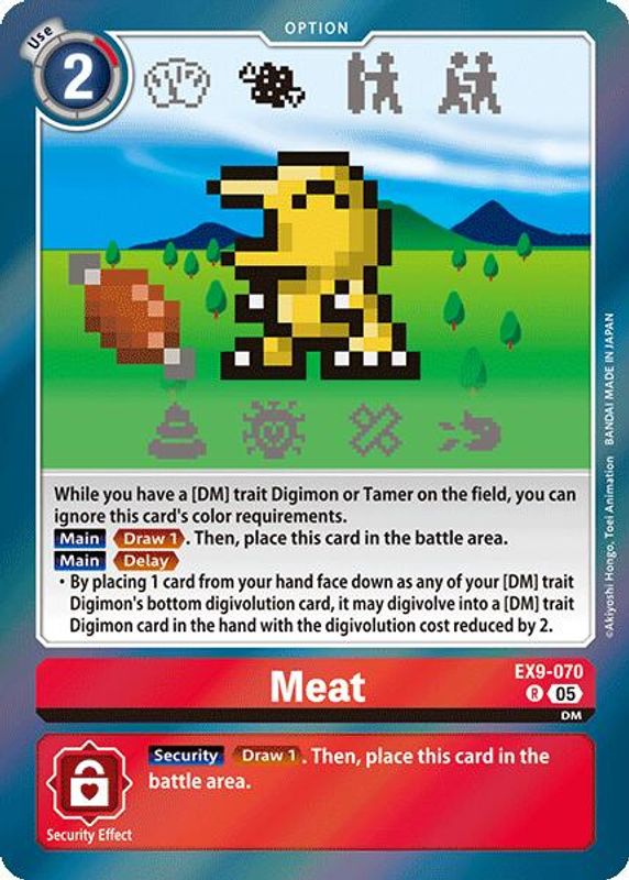 Meat - EX9-070 - Rare