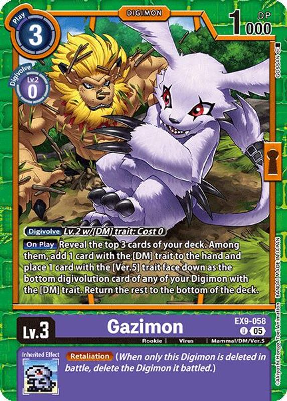 Gazimon - EX9-058 - Uncommon