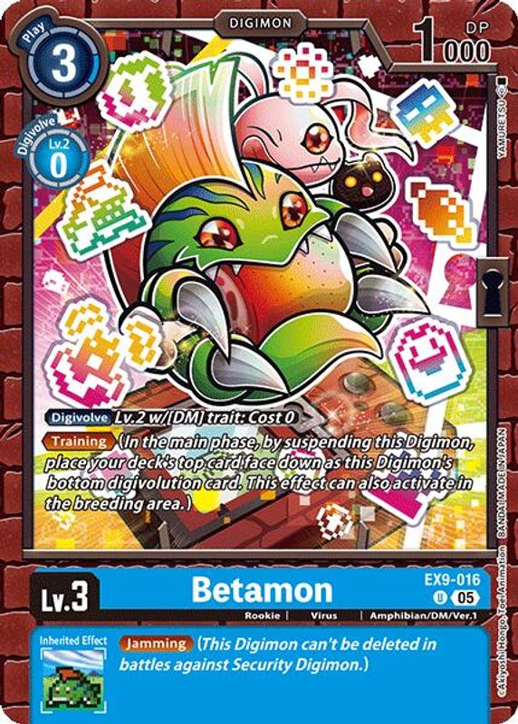 Betamon - EX9-016 - Uncommon