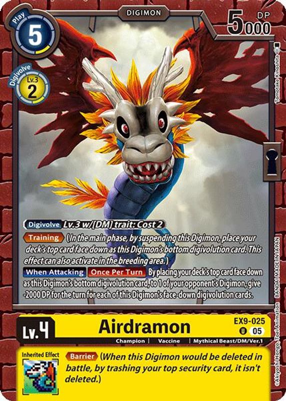 Airdramon - EX9-025 - Uncommon