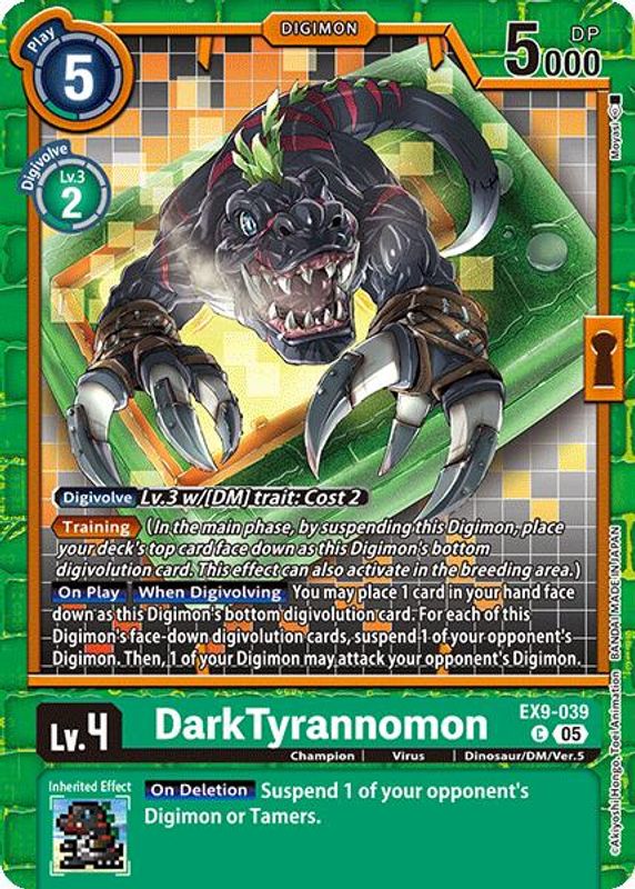 401 Games Canada - DarkTyrannomon - EX9-039 - Common