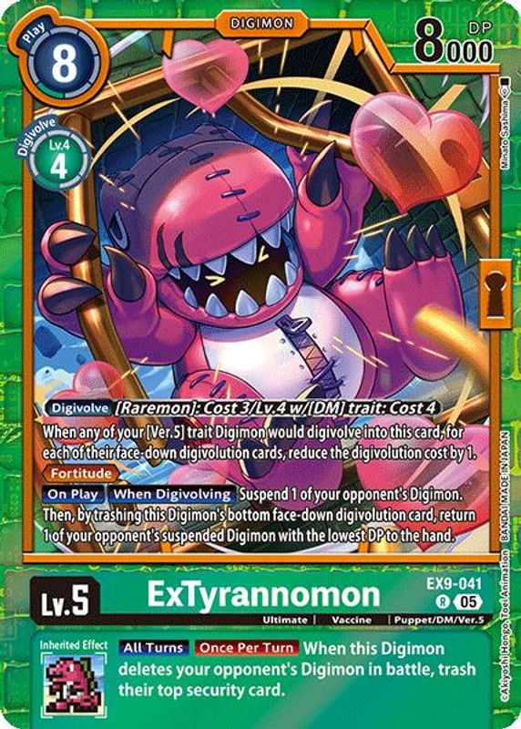 ExTyrannomon - EX9-041 - Rare