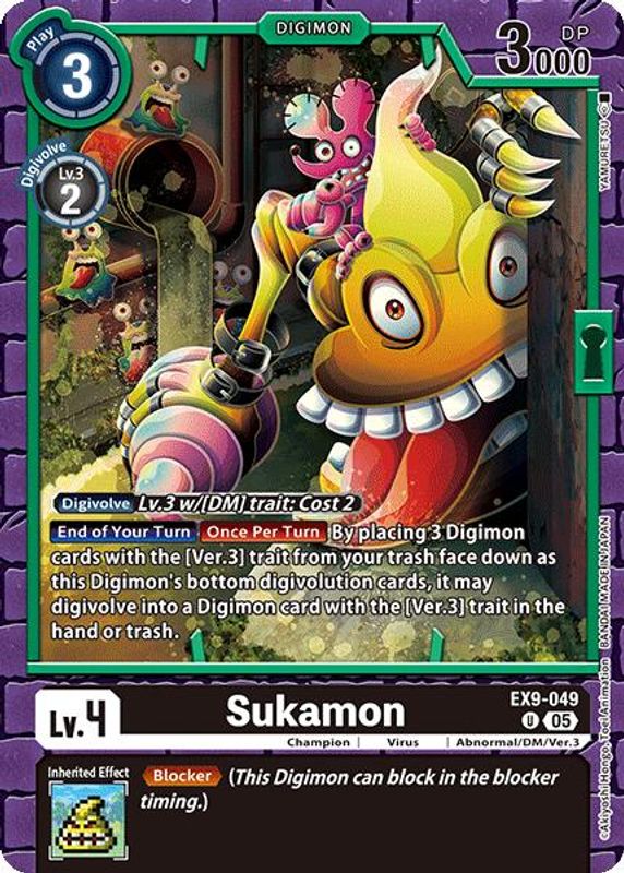 Sukamon - EX9-049 - Uncommon