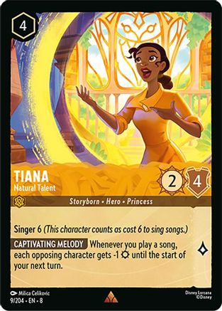 Tiana (Natural Talent) - 9/204 - Rare